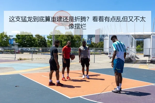 这支猛龙到底算重建还是折腾？看着有点乱但又不太像摆烂